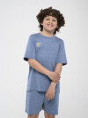 Remera Manga Corta Line Umbro Junior 1m3