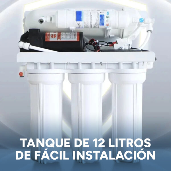 Purificador De Agua De Osmosis Inversa 5 Etapas Con Bomba Purificador De Agua De Osmosis Inversa 5 Etapas Con Bomba