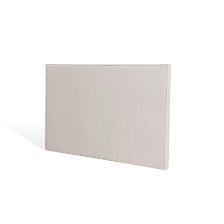 RESPALDO CON FUNDA KING TELA NATURAL-BEIGE MARIA