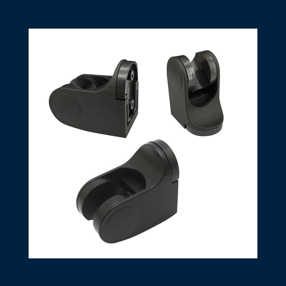 Kit Monocomando de Ducha sin Transferencia Negro Wico Kit Monocomando De Ducha Sin Transferencia Negro Wico
