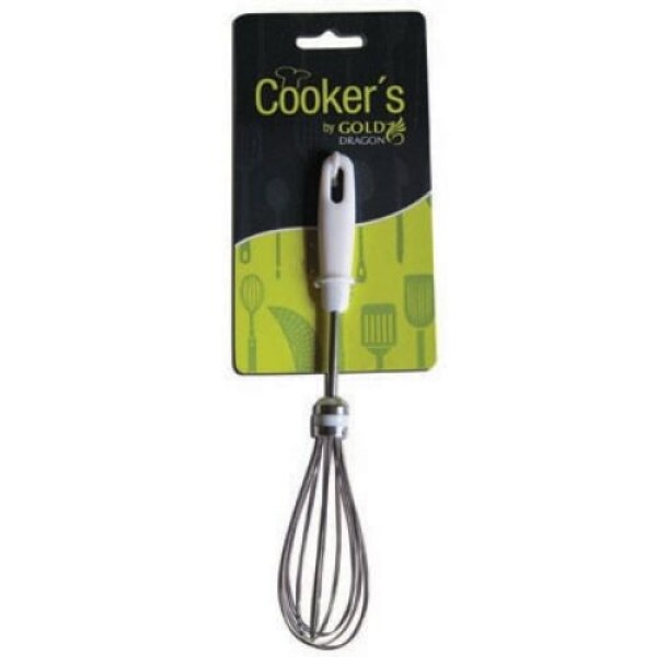 BATIDOR PLÁSTICO-METAL "COOKERS" 8 PULGADAS BATIDOR PLÁSTICO-METAL "COOKERS" 8 PULGADAS