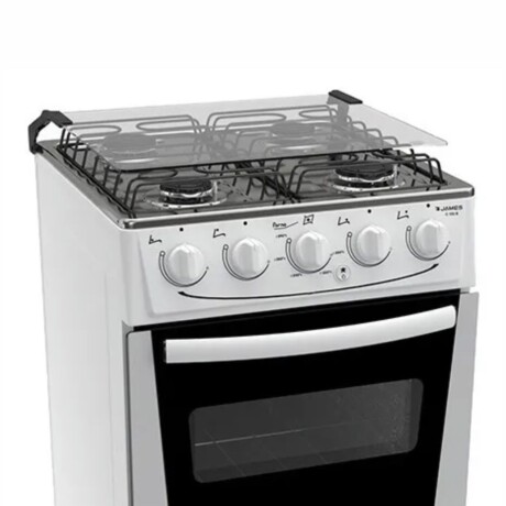 Cocina Gas James Horno Autolimpiante 4 Hornallas Termocupla Blanco