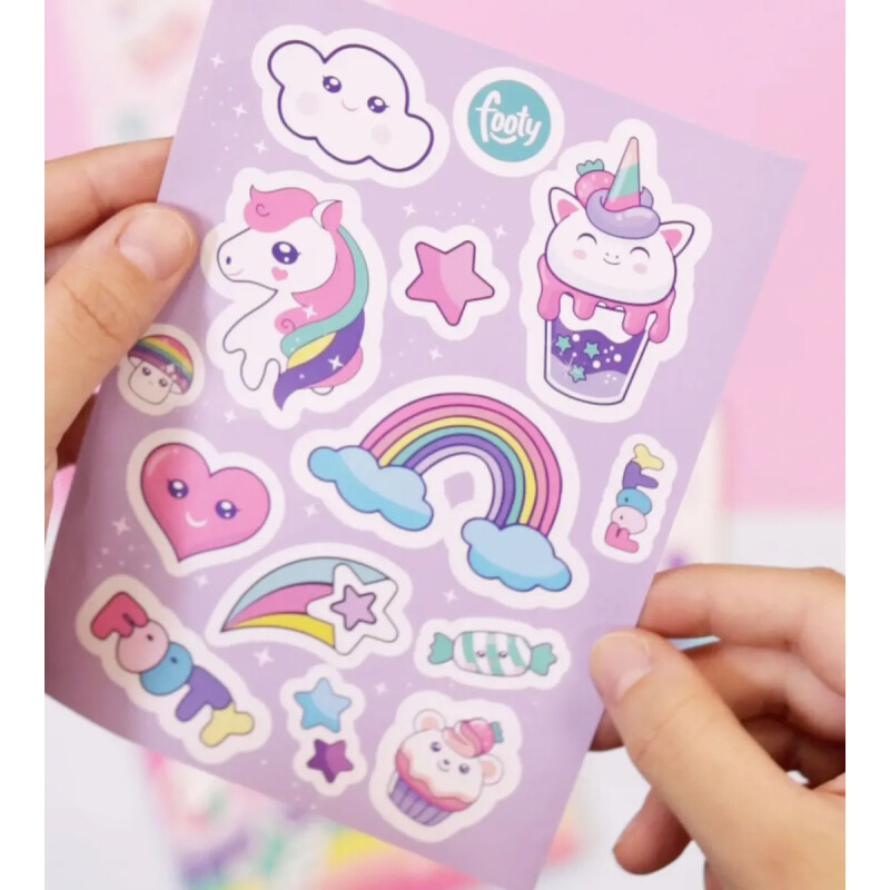 Set mágico para colorear Unicornio Footy Set mágico para colorear Unicornio Footy