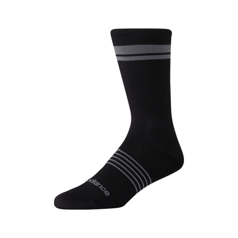 Medias Running Pro Run Crew 1 Pair Unisex Black