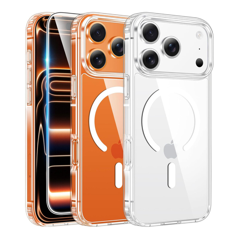 Estuche TPU Para IPhone 17 Pro Max Transparente Magsafe Estuche TPU Para IPhone 17 Pro Max Transparente Magsafe