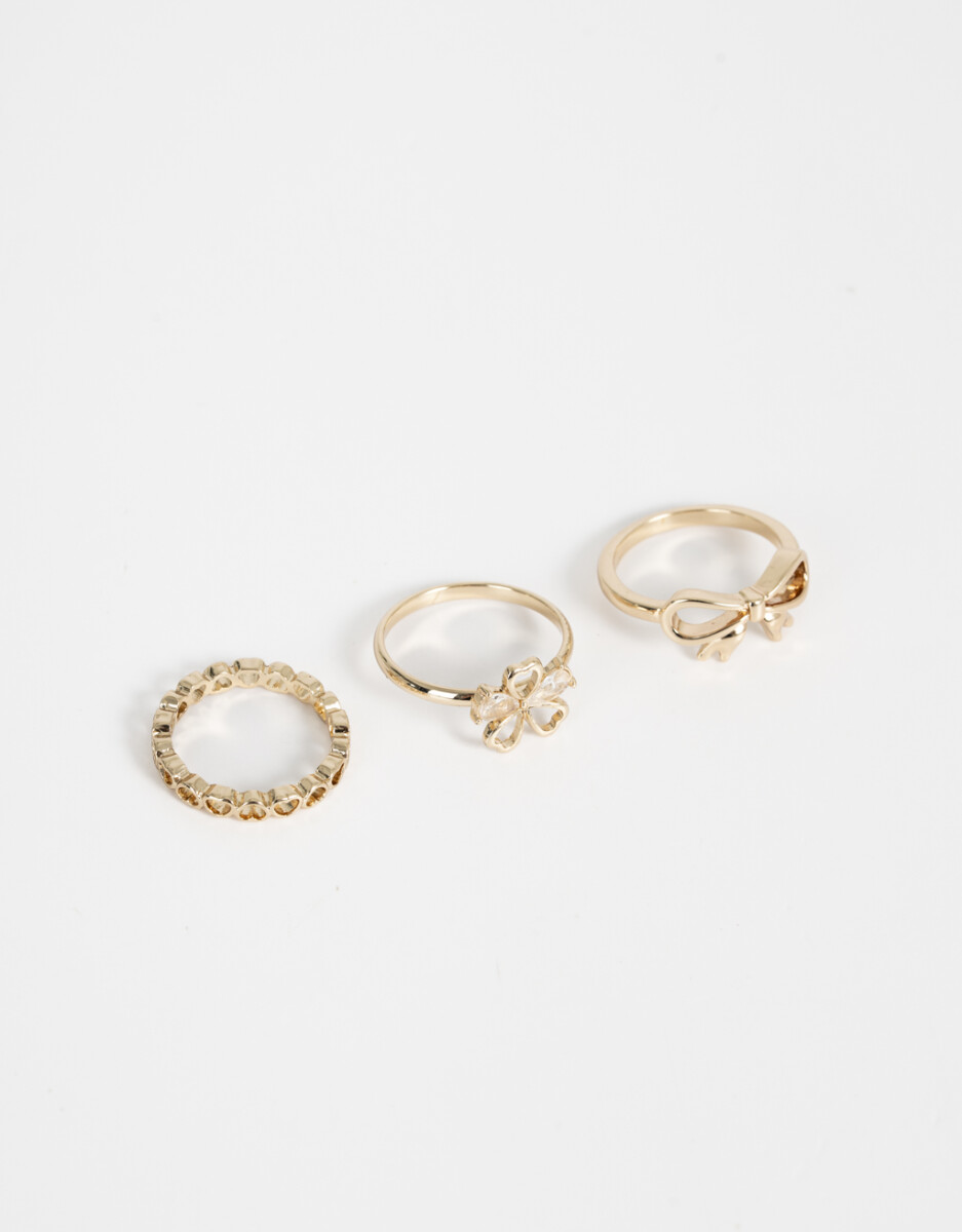Set De Anillos 