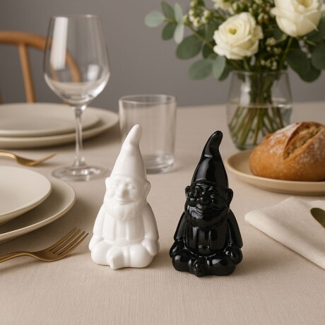 SALPIMENTERO GNOME Blanco - SET x 2