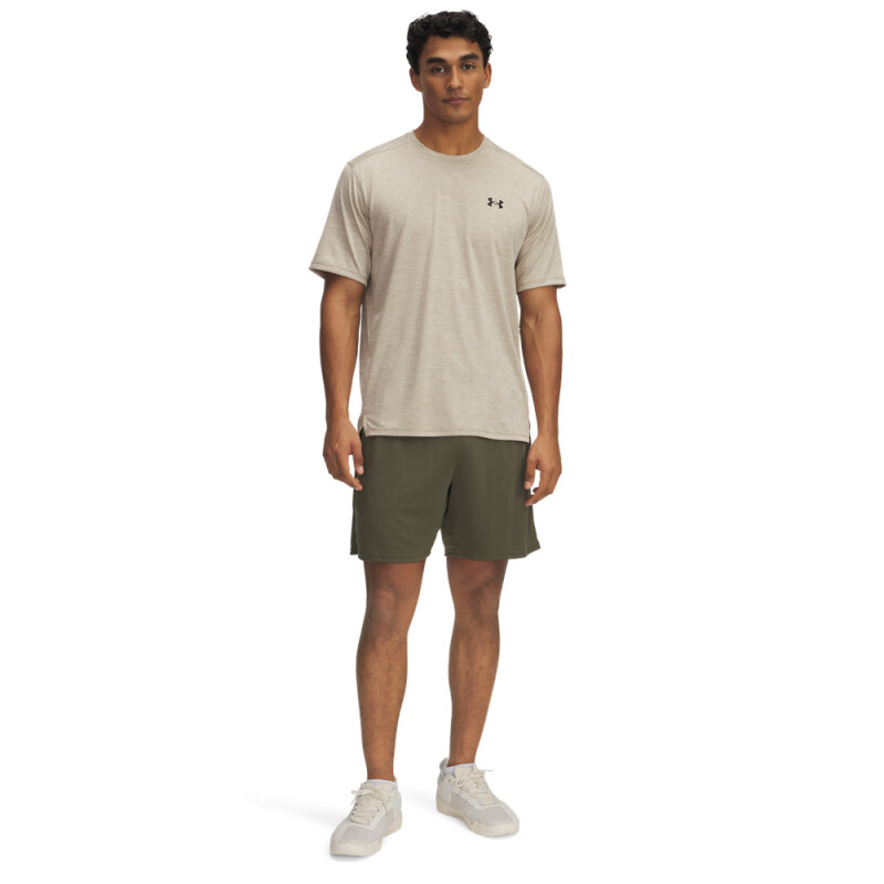 UA Tech 7in Shorts-BLU GRN-390