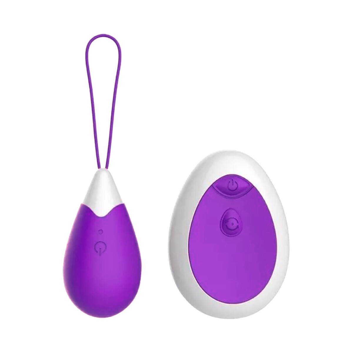 Bala Vibradora Inalámbrico con Control Sweet Heart - Violeta 