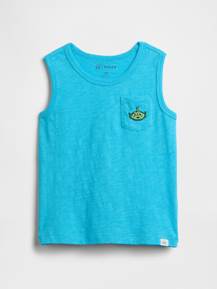 Musculosa Disney Toddler Niño - Aquarius 16-4530 Tcx 