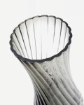 Jarrón Arep de vidrio gris 22,5 cm