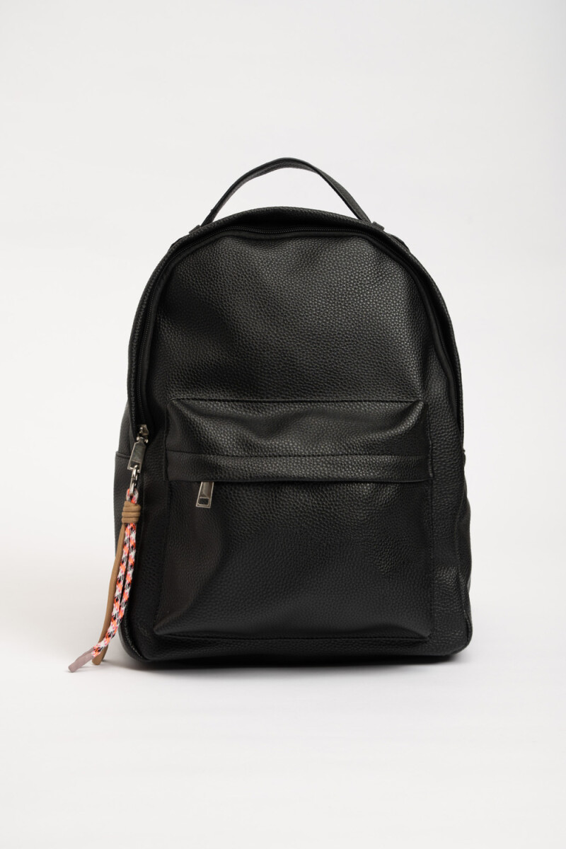 Mochila con llavero - Negro 