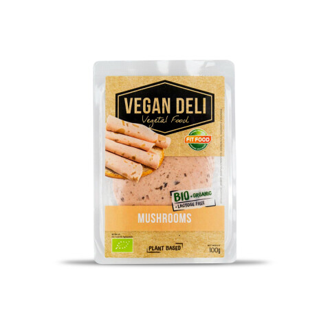 Vegan Deli Mushrooms 100g Vegan Deli Mushrooms 100g
