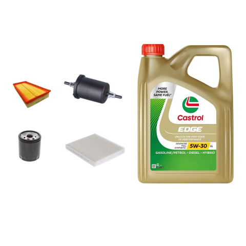 KIT DE FILTROS Y ACEITE 5W30 CASTROL Kit De Filtros Y Aceite 5w30 Castrol