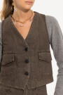 CHALECO ICON BROWN Chocolate