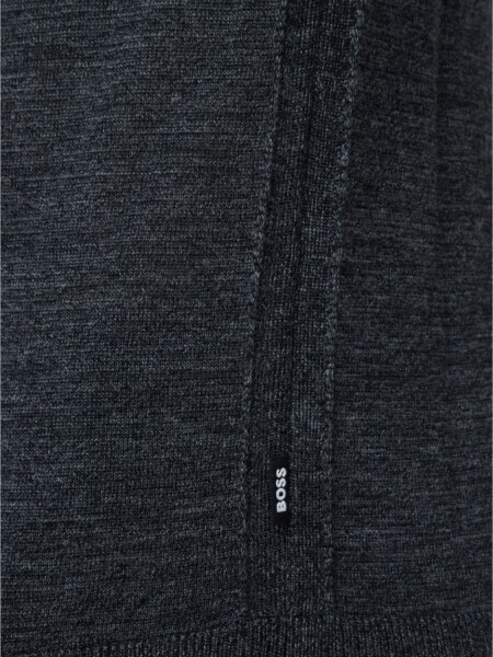 BOSS -Buzo cuello alto de lana virgen, slim fit, MUSSO-P 0