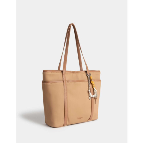 Cartera Shopper Sport Marron Camel