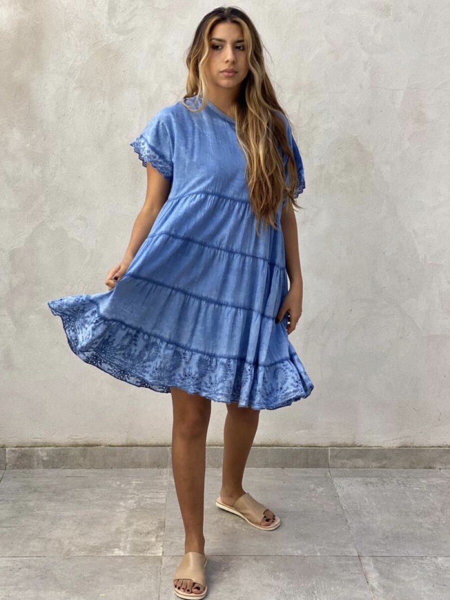 VESTIDO MORELOS - AZUL 