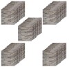 50 Placas Revestimiento Pared Autoadhesiva 70x77cm Promo X50 Piedra Clara