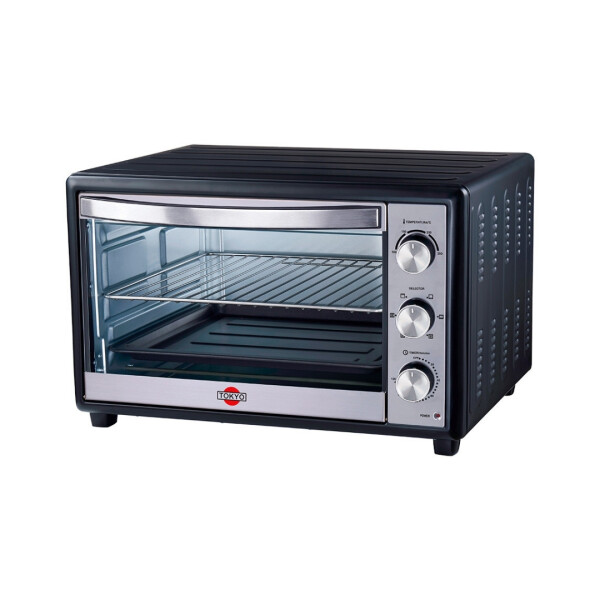 HORNO ELECTRICO TOKYO LISTO PLUS 46LTS NEGRO 250° Unica