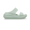 Plataformas Crocs Crush Sandal - Unisex Mint Tint