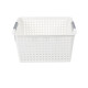 Set x3 Cesto calado M 31 x 21,5 x 17,5 cm BLANCO