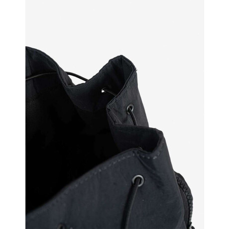 Mochila Puffy Negro Negro