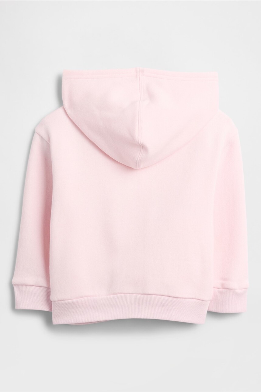 Canguro Con Cierre Logo Gap Toddler Niña Pink Dogwood