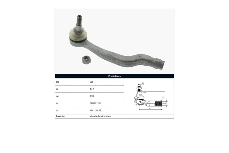 Puntero Mercedes Benz A 170 Cdi (W168)/A 160 (W168) 99-25 Izq Puntero Mercedes Benz A 170 Cdi (W168)/A 160 (W168) 99-25 Izq