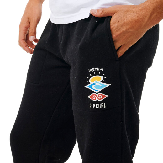 Pantalon Rip Curl Icons Of Surf - Negro Pantalon Rip Curl Icons Of Surf - Negro