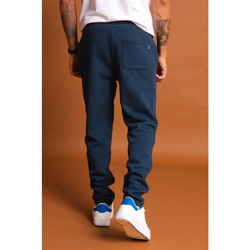 Pantalón de Hombre KristoBelga con puño Azul Piedra