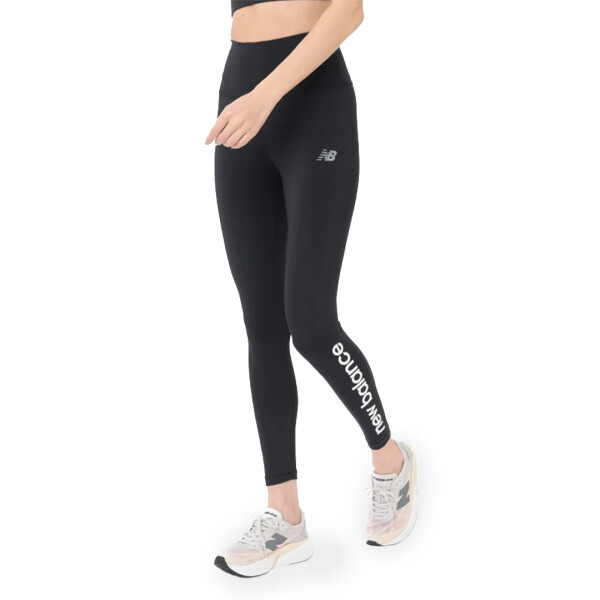 SPORT GRAPHIC HIGH RISE LEGGING - NEW BALANCE NEGRO