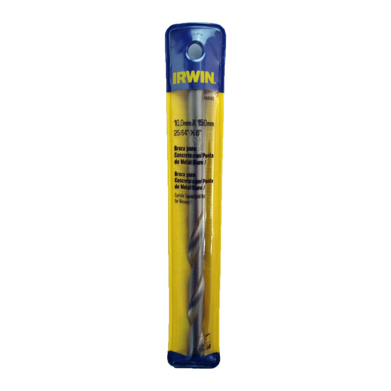 Mecha para concreto Irwin 10mm x 150mm Mecha para concreto Irwin 10mm x 150mm