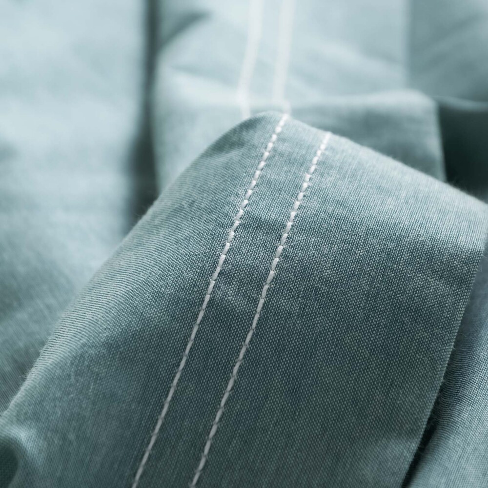 JUEGO SÁBANAS KING ALGODON-Y-POLIESTER CHAMBRAY