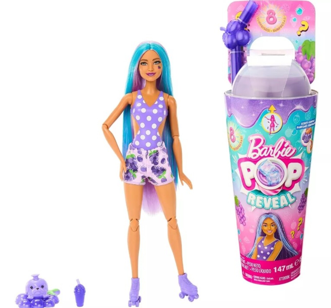 Muñeca Barbie Pop Reveal Juicy Fruits - CELESTE 