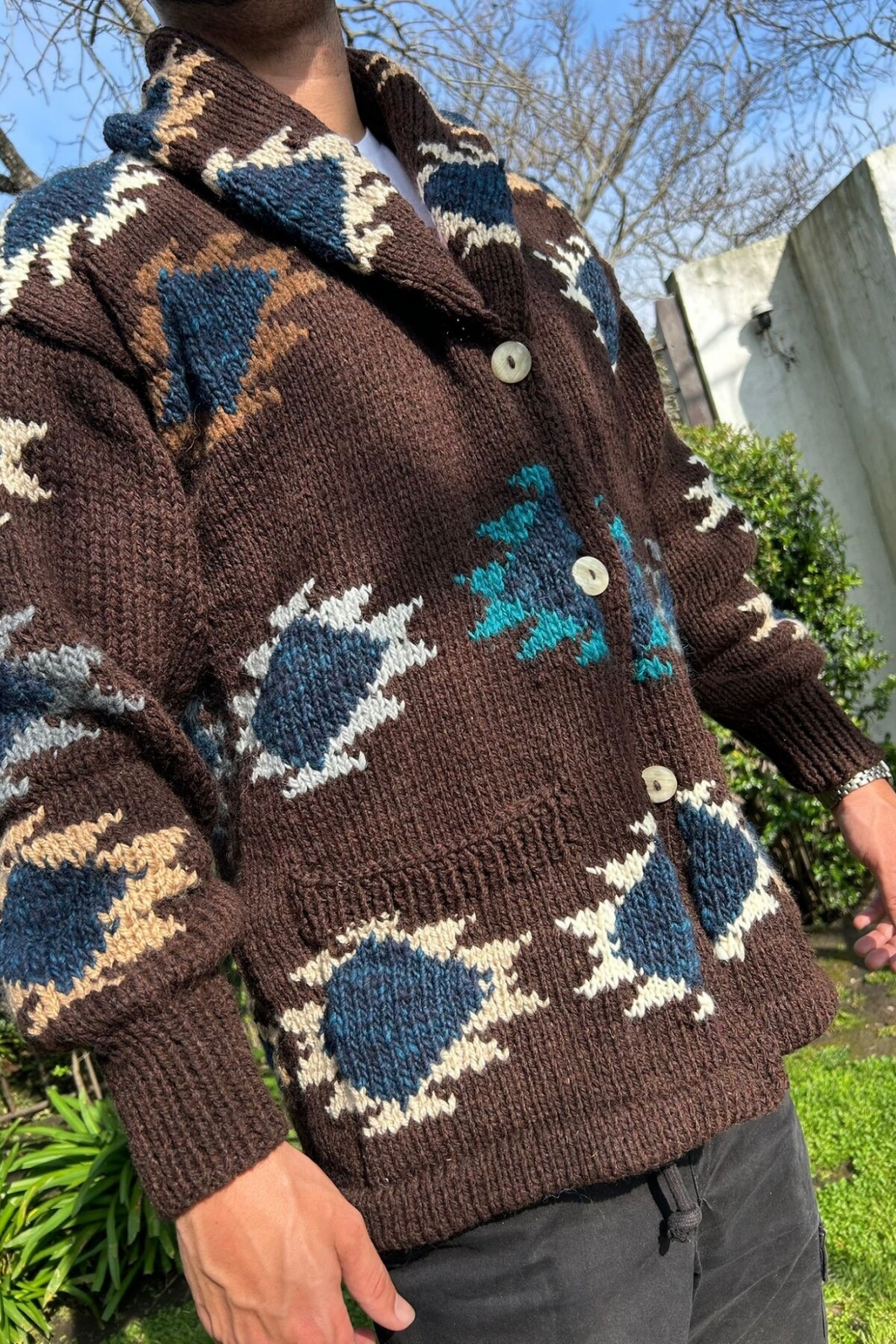 Saco Sony Men Chocolate