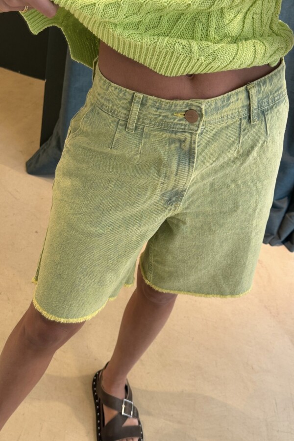 Bermuda Jean Pistacho