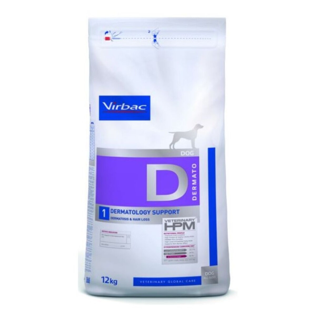 Virbac Dog Dermatology Support 12kg | Salud de la Piel 