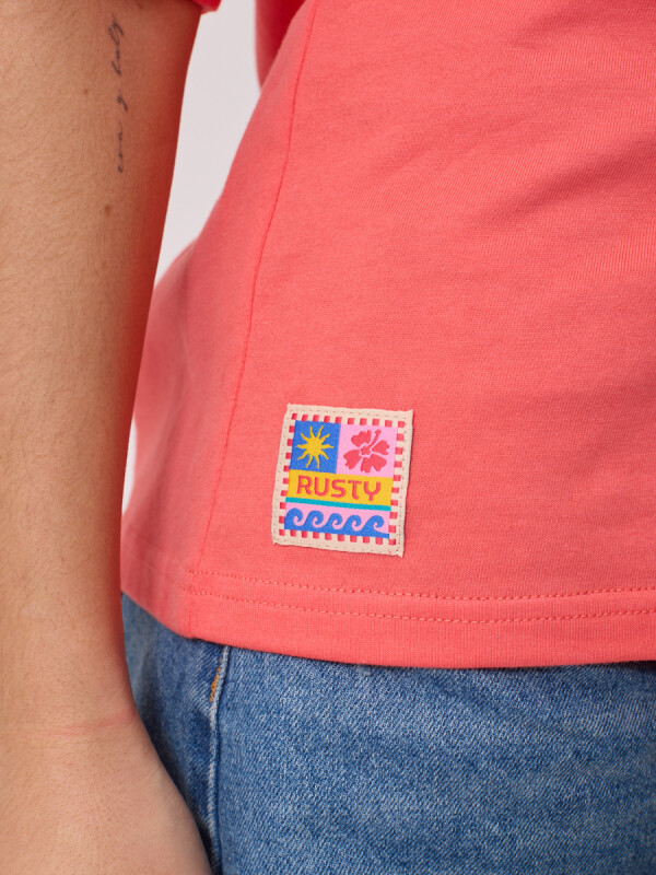 T-SHIRT TUITO RUSTY Coral