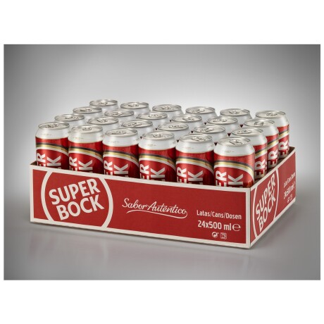 Cerveza premium lager Super Bock lata 500cc 001