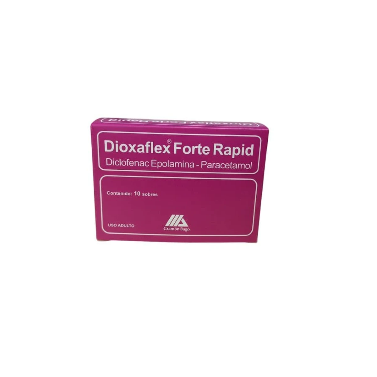 Analgésico Antiinflamatorio Dioxaflex Forte Rapid 