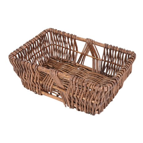 Panera de rattan rectangular Panera de rattan rectangular