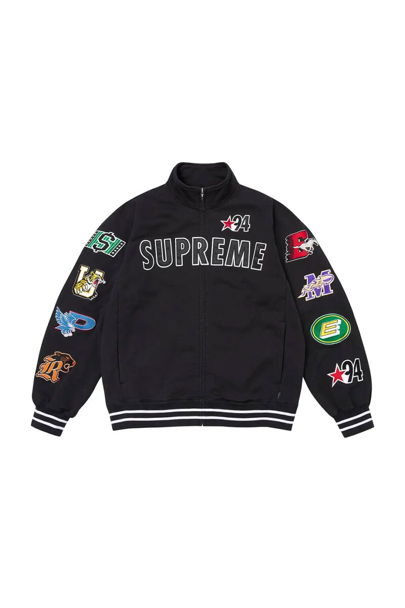 MASCOTS ZIP UP SWEATSHIRT Negro
