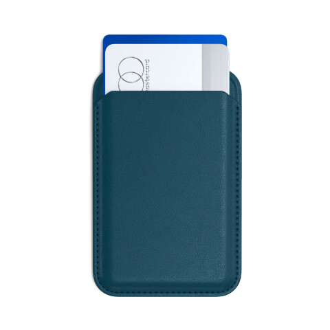 Satechi Wallet MagSafe Cuero Vegano - Dark Blue Satechi Wallet MagSafe Cuero Vegano - Dark Blue