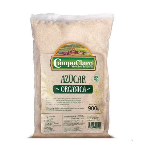 Azúcar orgánica 900g CampoClaro Azucar Mascabo Campoclaro 900g