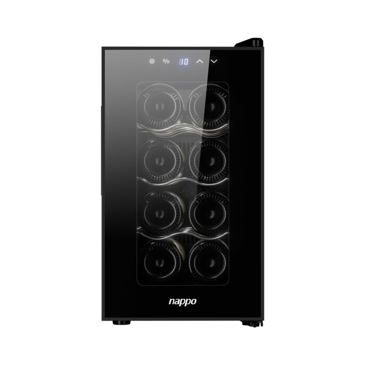 Winecooler Nappo para 8 botellas con ficha Schuko NEE-325 