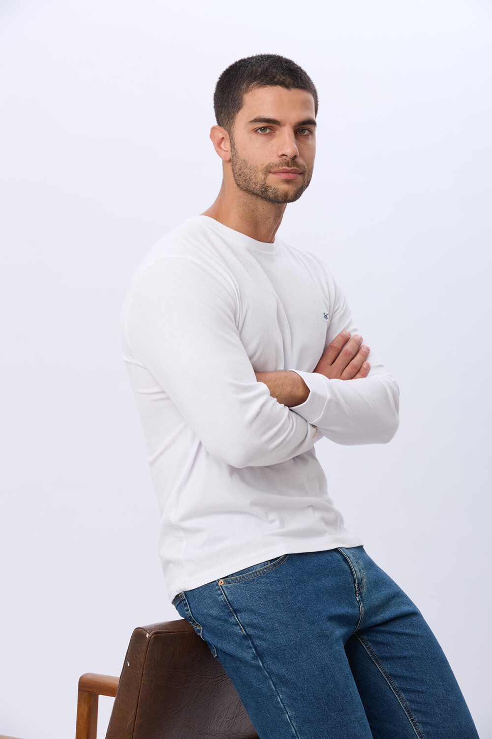 REMERA LISA DE ALGODÓN Blanco