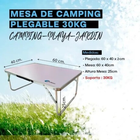 MESA ALUMINIO MAGNUM 40X60 ORS-37.- MESA ALUMINIO MAGNUM 40X60 ORS-37.-