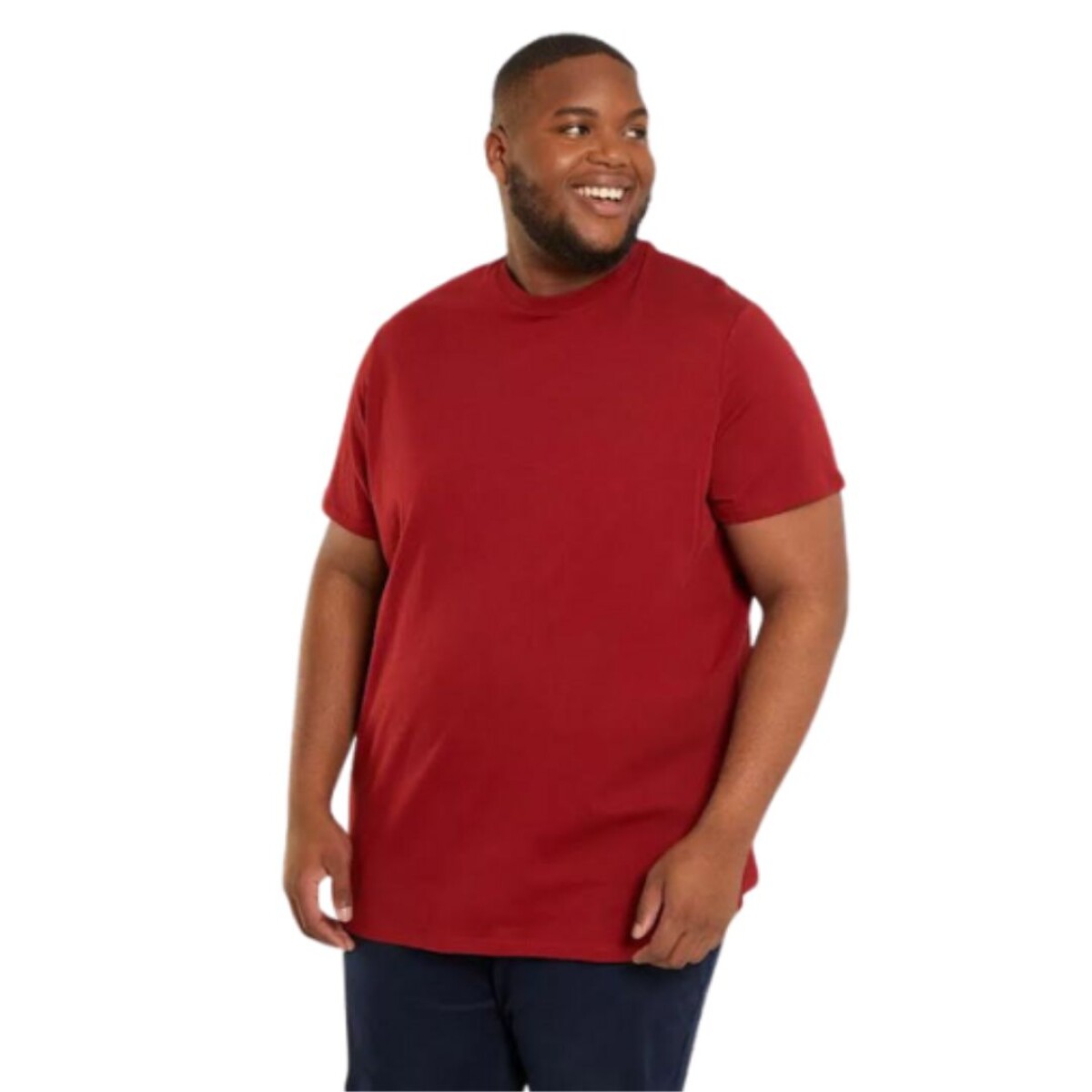 Camiseta Básica Plus Talles Especiales - Rojo 