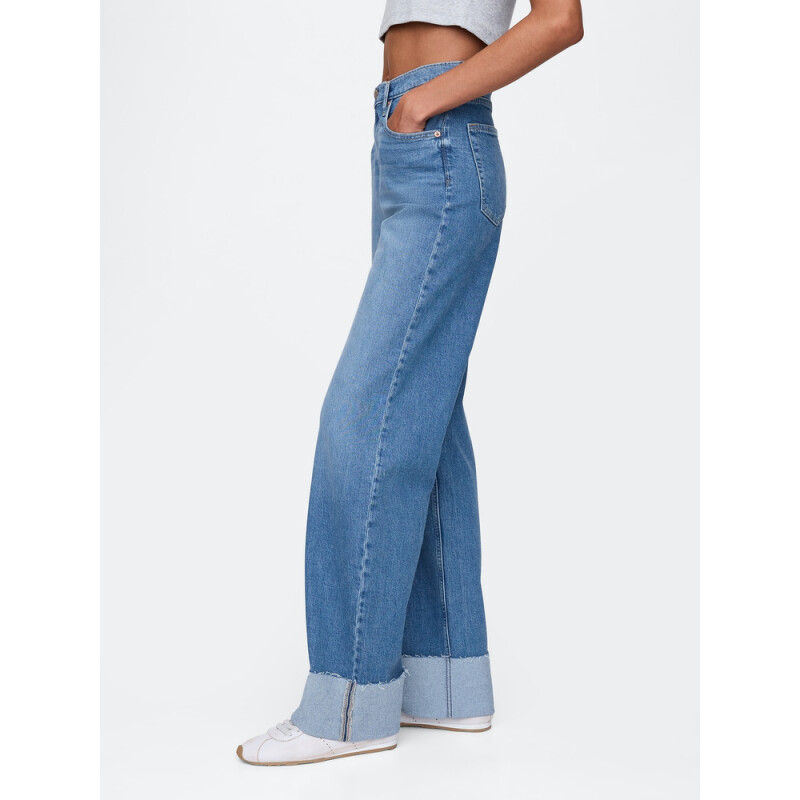 90S LOOSE MR MED ALDEN CUFF MEDIUM INDIGO 1